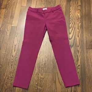 Old Navy patterned pixie pants. Size 2.